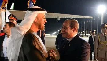 الرئيس السيسي يودّع الشيخ محمد بن زايد في ختام زيارته لمصر