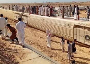 الصحة: ارتفاع أعداد مصابي حادث قطار مطروح إلى 94 مصابًا