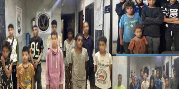 سقوط عصابة تستغل الأطفال في التسول بالقاهرة