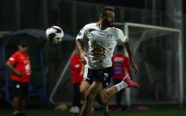 مروان حمدي يقود هجوم منتخب مصر الثاني وديًا أمام تونس