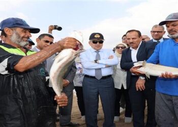 الفريق أسامة ربيع يتابع مستجدات نشاط الاستزراع السمكي ومعدلات الإنتاج