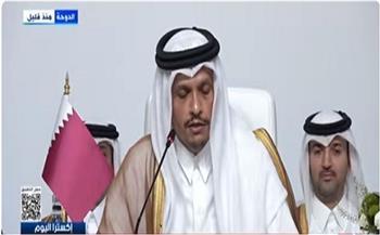 رئيس الوزراء القطري: سنتحرك قانونيًا لحماية سيادة الدوحة