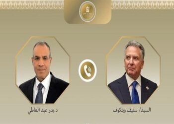 وزير الخارجية يبحث مع المبعوث الأمريكي للشرق الأوسط تطورات غزة والملف النووي الإيراني