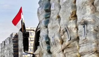 تحرك قافلة المساعدات الإنسانية “زاد العزة” الـ33 إلى غزة