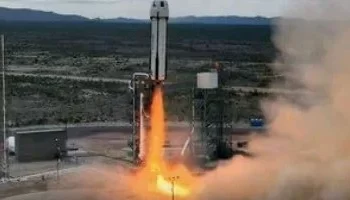 نجاح مهمة “نيو شيبرد NS-35” غير المأهولة.. بلو أوريجن تطلق 40 حمولة علمية وتنهي خدمة كبسولة “H.G. Wells”