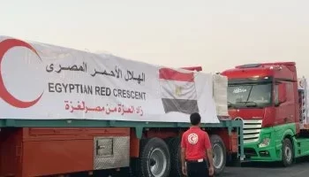 إطلاق قافلة «زاد العزة» الـ43 من مصر إلى غزة بحمولة 3000 طن مساعدات إنسانية