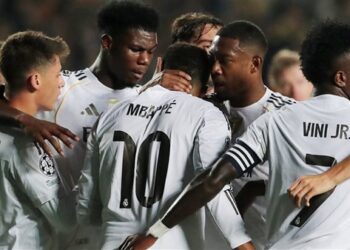 دوري أبطال أوروبا.. ريال مدريد يكتسح خيرات ألماتي