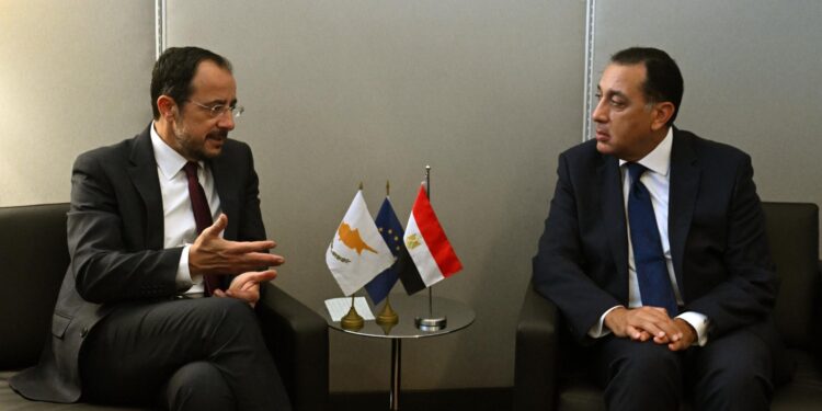 رئيس الوزراء يلتقي الرئيس القبرصي بمقر الأمم المتحدة بنيويورك