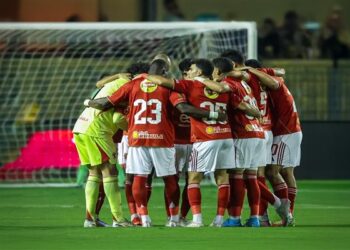 الدوري الممتاز.. الأهلي يتفوق على كهرباء الإسماعيلية بثنائية في الشوط الأول