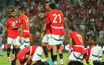 منتخب مصر يتقدم على غينيا بيساو بهدف في الشوط الأول بتصفيات المونديال