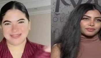 سوزي الأردنية والراقصة ليندا تصلان المحكمة الاقتصادية بالزي الموحد لنظر اتهامهما بنشر فيديوهات خادشة