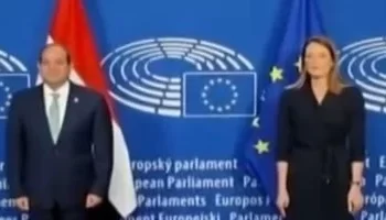 الرئيس السيسي يلتقي رئيسة البرلمان الأوروبي لبحث تعزيز التعاون والقضايا الدولية المشتركة