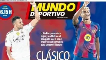 “كلاسيكو الأرض”.. ريال مدريد يستضيف برشلونة في قمة الليجا.. والصحف الإسبانية تبرز الصراع على الصدارة