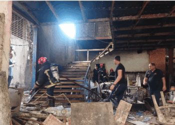 حريق محدود بمسرح الإسكندرية