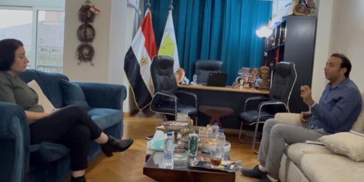 د. ليلى موسى خلال الحوار