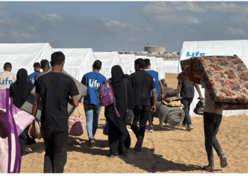 “من القاهرة إلى غزة.. قوافل «لايف للإغاثة» تواصل إغاثة النازحين رغم نقص الوقود وانهيار البنية التحتية