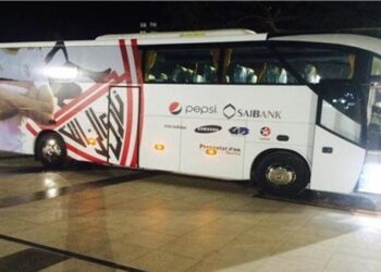 السوبر المصري.. حافلة الزمالك تتوجه لملعب محمد بن زايد
