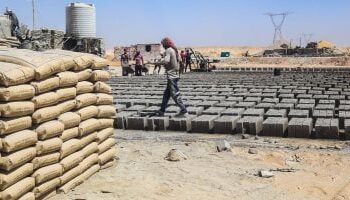 استقرار سعر الأسمنت اليوم الخميس عند 3820 جنيهاً تسليم المصنع بعد الزيادة الأخيرة