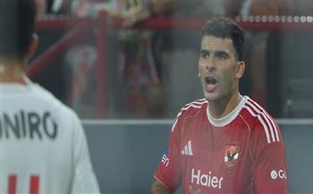السوبر المصري.. بن شرقي يتقدم لـ الأهلي بهدف في شباك الزمالك