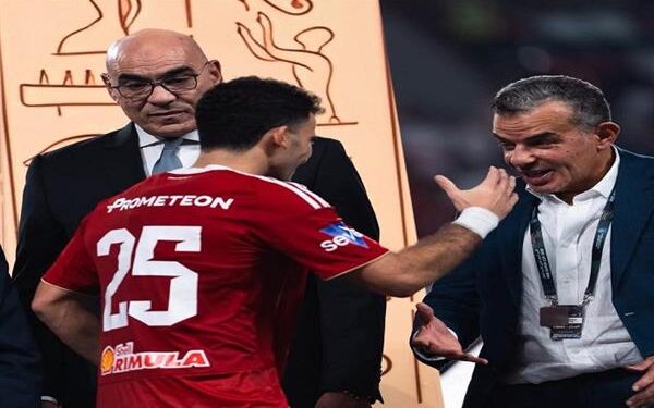 الزمالك يشكو زيزو إلى لجنة الانضباط لعدم مصافحة نائب رئيس النادي في السوبر