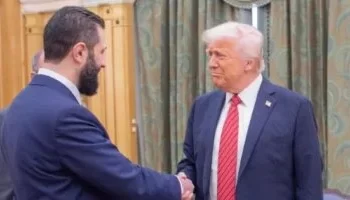 أحمد الشرع في البيت الأبيض يلتقي ترامب.. ويصف علاقته السابقة بـ “القاعدة” بأنها من الماضي