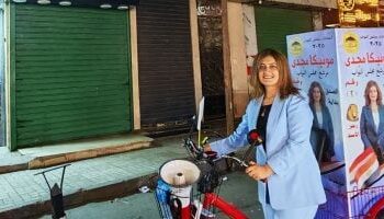 مونيكا مجدي تبتكر أسلوباً جديداً في الدعاية الانتخابية وتهاجم مروجي الشائعات