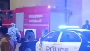 حريق يلتهم شقة سكنية بالكامل في مدينة أسوان الجديدة