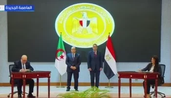  مصر والجزائر توقعان عدة وثائق تعاون ختاماً لأعمال اللجنة العليا المشتركة