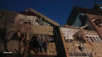 أول تعليق من وزارة البترول بعد انهيار عقار في إمبابة بسبب تسرب غازي