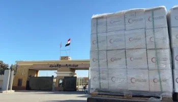 الهلال الأحمر المصري يطلق القافلة الـ 86 لـ “زاد العزة”: نصف مليون طن مساعدات إنسانية بجهود 35 ألف متطوع