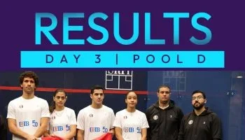 منتخب مصر للاسكواش يتصدر مجموعته في كأس العالم بالعلامة الكاملة