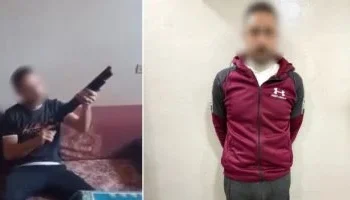 الداخلية تكشف ملابسات فيديو سائق يتباهى بسلاح ناري في الغربية