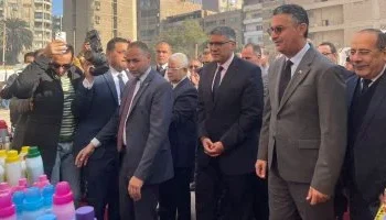 “من المنتج للمستهلك مباشرة”.. وزير التموين ومحافظ الجيزة يفتتحان سوق اليوم الواحد بفيصل بتخفيضات تصل لـ 30%