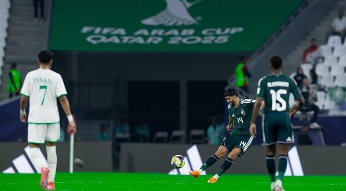 المنتخب السعودي يفوز على عمان في كأس العرب