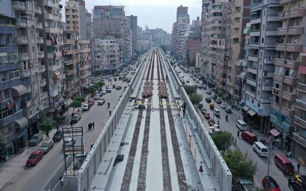 «النقل» تكشف عن أحدث تصوير جوي لتقدم أعمال تنفيذ مشروع المرحلة الأولى من مترو الإسكندرية