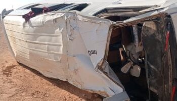 إصابة 6 أشخاص في حادث انقلاب ميكروباص بمدينة 6 أكتوبر بسبب “عجلة القيادة”