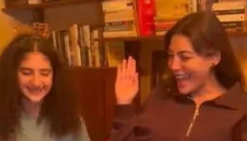 ريهام حجاج تحتفل بعيد ميلاد جالا عادل داخل لوكيشن تصوير مسلسل «توابع»