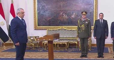 صلاح سليمان يؤدي اليمين الدستورية وزيرًا للدولة للإنتاج الحربي