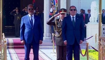 الرئيس السيسي يستقبل نظيره الصومالي بقصر الاتحادية لبحث تعزيز العلاقات الثنائية