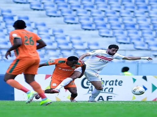 الكونفدرالية ..زيسكو يسجل الأول في مرمى الزمالك