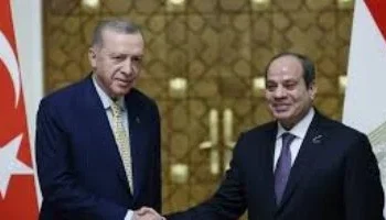 الرئيس  السيسي و الرئيس  وأردوغان يعقدان مباحثات موسعة بالقاهرة لتعزيز التعاون الاستراتيجي بين مصر وتركيا