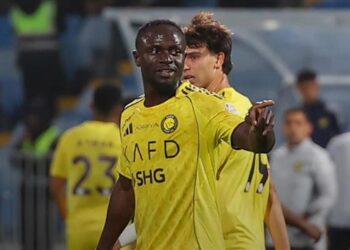 في غياب رونالدو.. ماني يقود النصر للفوز على الرياض بالدوري السعودي