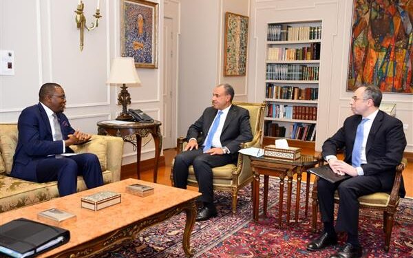 وزير الخارجية يستقبل رئيس لجنة العشرة الافريقية لإصلاح مجلس الأمن