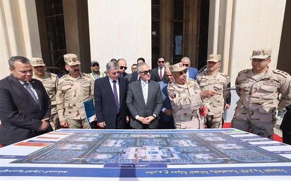 وزير العدل يتفقد مشروع مدينة العدالة بالعاصمة الجديدة