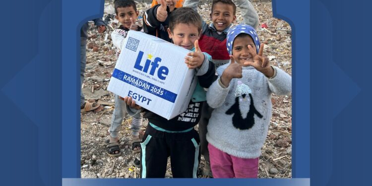 لايف للإغاثة والتنمية في رمضان: آلاف الوجبات والملابس والسلال الغذائية ستصل الأكثر جوعاً واحتياجاً