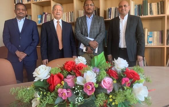 حزب الأمة القومي السوداني يلتقي وفد من المجلس المصري للعلاقات الخارجية