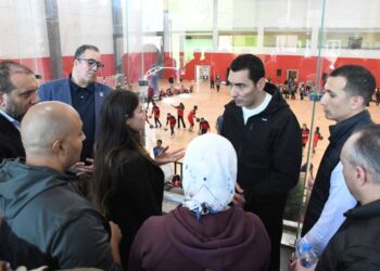 وزير الشباب والرياضة يقوم بجولة بنادي النادي بالعاصمة الجديدة ويتفقد أنشطة الوزارة