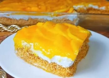 حلويات رمضان 2026.. طريقة عمل الكنافة بالمانجا