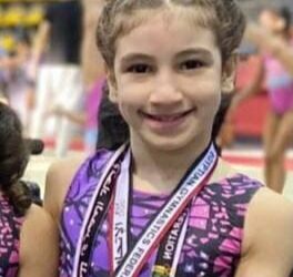 جودي عمر تحصد ذهبية بطولة الجمهورية للجمباز الفني تحت 10 سنوات