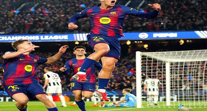 دوري أبطال أوروبا.. شوط أول ناري بين برشلونة ونيوكاسل يونايتد